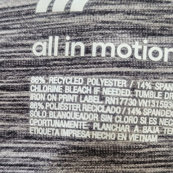 All in Motion Space Dye Pull On Pants Athleisure Tall Long Inseam S/M - Picture 8 of 13